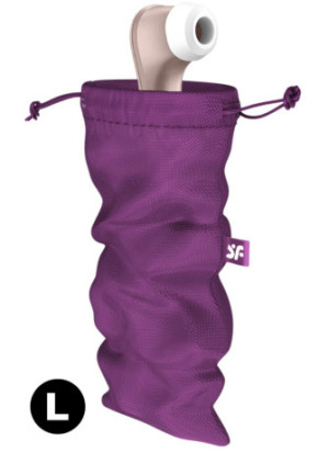 Sac de rangement sextoys violet taille L Treasure Bag Satisfyer - CC597849